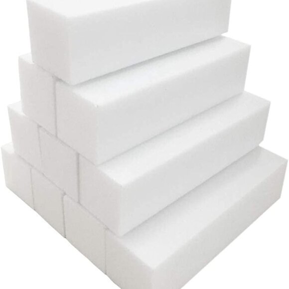 10pcs White Nail Buffer Block 4 Way Professional Nail Files and Buffer Nail Sand - Picture 1 of 5